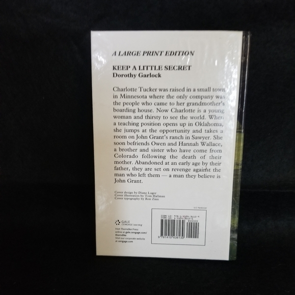 Keep a Little Secret by Dorothy Garlock, 2011, Hardcover, Large Type - Picture 2 of 5